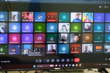 Учасники відеоконференції з керівниками органів управління фізичної культури та спорту військових адміністрацій