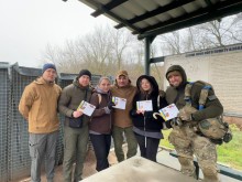 Спільне фото учасників з сертифікатами