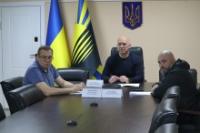 Вадим Філашкін, Олександр Шевченко та Артур Насібян беруть участь в нараді з Офісом Президента.