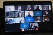 Члени комісії, які приєднались онлайн