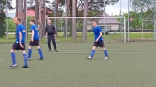 Мешканці Бахмутського психоневрологічного інтернату на латвійському футбольному полі