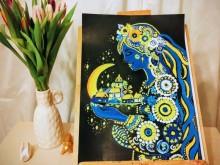 Творча робота учасника багатожанрового патріотичного фестивалю мистецтв «Ми горді тим, що українці»