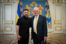 Володимир Зеленський зустрівся зі спецпредставником Президента США Кітом Келлогом.