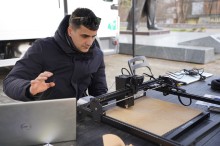 Робота локації "3-D моделювання". Друк виробів