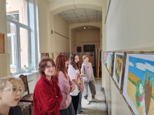 Виставка в Ужгороді творчих робіт учнів відділу образотворчого мистецтва Костянтинівської школи мистецтв