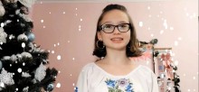 Учасниця онлайн-конкурсу відеопривітань «З новою мрією у Новий рік»