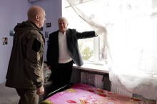 Вадим Філашкін оглядає приміщення релокованого закладу освіти