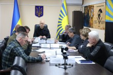 Учасники засідання Ради оборони Донецької області