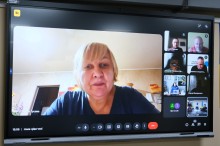 Заступник директора департаменту-начальник управління систем життєзабезпечення, житлової політики та благоустрою Лариса Гусева .