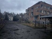 Зруйнований ворогом будинок