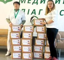 Фахівці гуманітарного простору «Центр життєстійкості Торецької громади» (м. Київ) отримали дитячі пакунки від БФ Братів Мкртчан для видачі родинам з малюками.