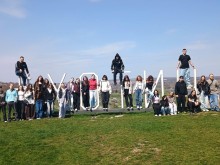 Діти з центру "Смарагдове місто" під час екскурсії до Хотинської фортеці