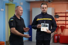 Рятувальники Донеччини із нагородами від Голови Донецької ОДА