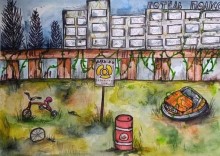 Робота учасника обласної акції-вшанування «Їхній подвиг — наша історія: 40 років після вибуху».