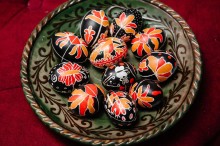 Розписані писанки.