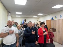Артур Насібян – начальник управління з питань ветеранської політики облдержадміністрації
Володимир  Матяш – начальник Кальчицької сільської військової адміністрації
Василина Ніколаєа – заступник начальника Мирненської сільської військової адміністрації