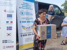 Благодійна організація благодійний фонд «ЯНГОЛИ СПАСІННЯ» забезпечують населення, яке постраждало внаслідок військових дій продуктовими наборами