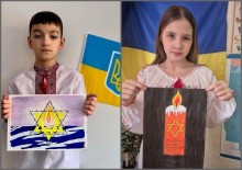 Роботи учасників обласної акції-вшанування жертв Голокосту «Світло пам’яті».