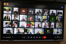 Учасники наради, які приєднались онлайн