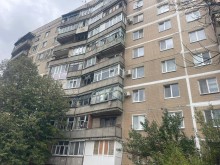 Пошкоджені ворожим обстрілом багатоповерхові будинки