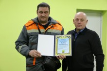 Перший заступник голови Донеччини Юрій Винокуров та працівник ЖКГ.