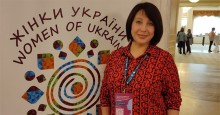 Ольга Дрига на конгресі «Жінки України»