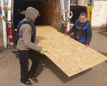 Гуманітарна допомога будівельними матеріалами