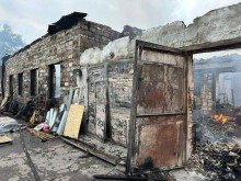 Зруйнований ворожим обстрілом житловий будинок