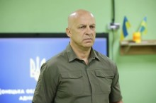 Вадим Філашкін на церемонії нагородження військовослужбовців