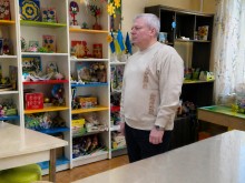 Ігор Гаєвий - директор департаменту освіти і науки Донецької облдержадміністрації під час візиту у центр туризму та краєзнавства