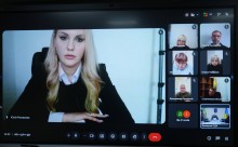 Юлія Рижакова бере участь у засіданні облдержадміністрації