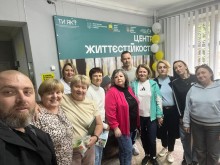 Представники облдержадміністрації у Ветеранському просторі центру