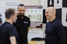 Вадим Філашкін та Олександр Камишін зустрічаються з шахістами Донеччини.