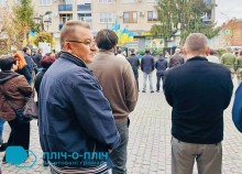 Переселенці з Донеччини беруть участь у панахиді