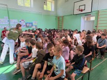 Діти Донеччини під час активностей на базі табору "Смарагдове місто"