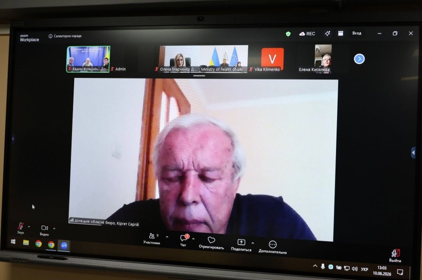Представники Міністерства охорони здоров’я України беруть участь в онлайн-нараді