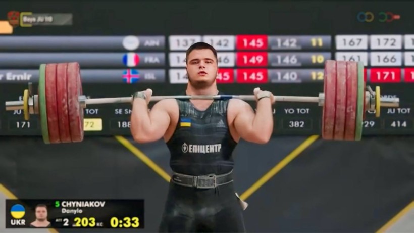 Абсолютний чемпіон Європи U20 Данило Чиняков визнаний кращим серед олімпійців Донеччини у листопаді 2025 року