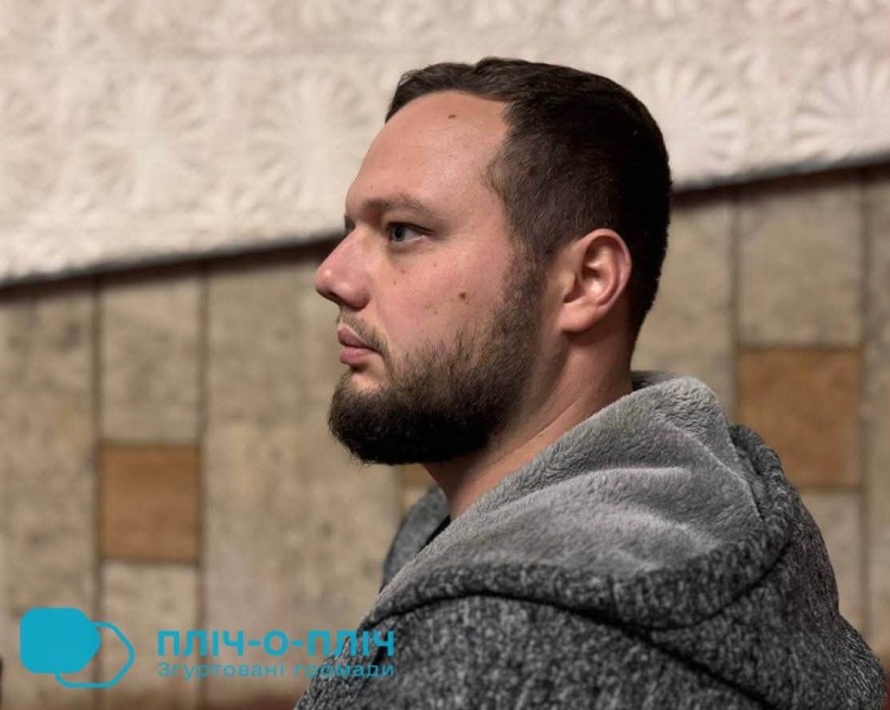 Керівник гуманітарного хабу «Єднання» Дмитро Шинкар.