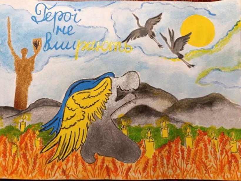 Роботи вихованців Донецького палацу дитячої та юнацької творчості  - учасників обласного челендж-марафону «Світло, що не згасає»