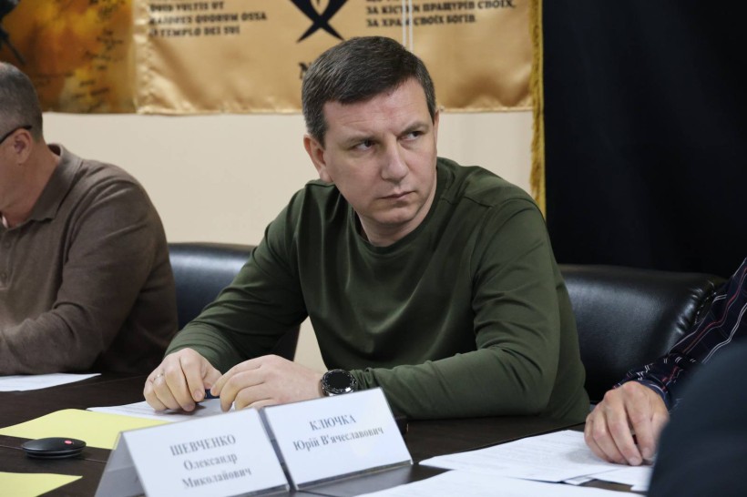 Юрій Ключка бере участь у засіданні Ради оборони Донецької області