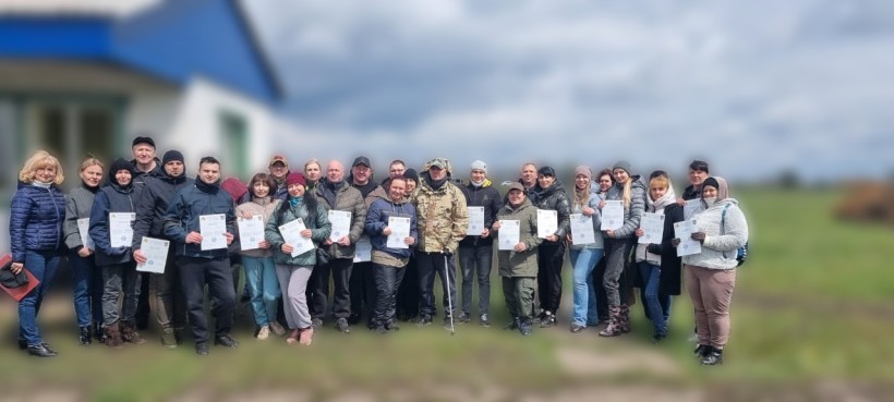 Група мешканців Донеччини з відзнакою завершила навчання