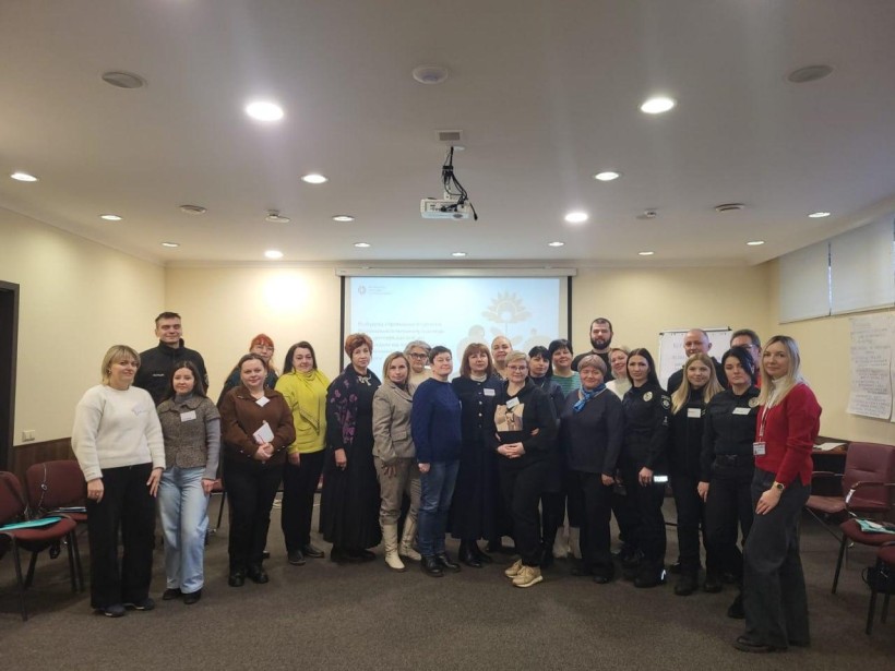 Участь представників Донецької області у мультидисциплінарному тренінгу «Ідентифікація постраждалих від торгівлі людьми та забезпечення доступу до допомоги в межах Національного механізму взаємодії».