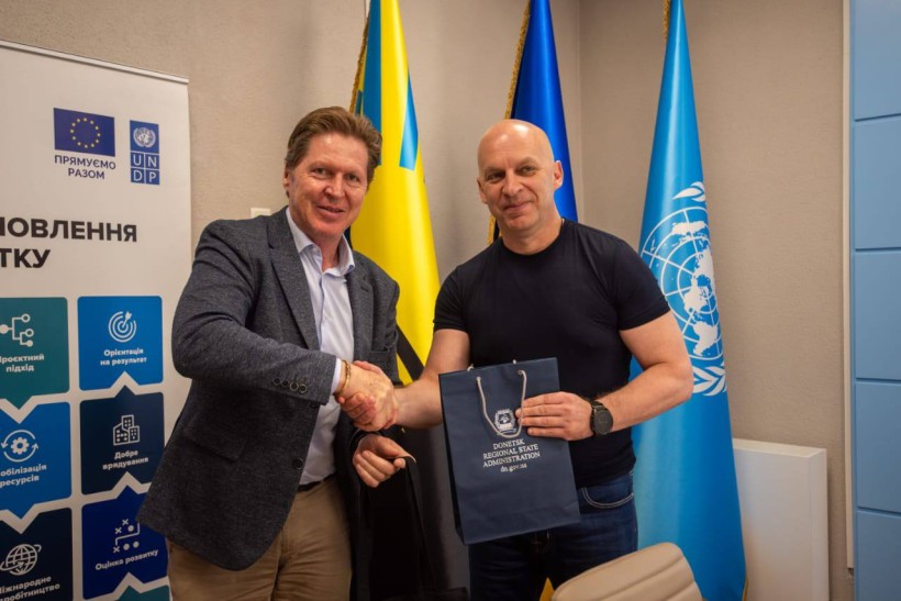 Начальник Донецької ОВА Вадим Філашкін провів робочу зустріч з головою Делегації МКЧХ в Україні