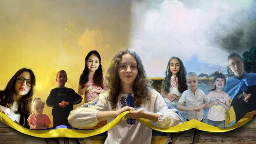 Робота учасників обласної акції «Мапа єдності сердець» до Дня Соборності України.