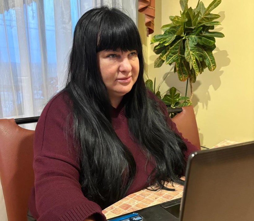 Начальник Криворізької сільської військової адміністрації Анна Черкашина