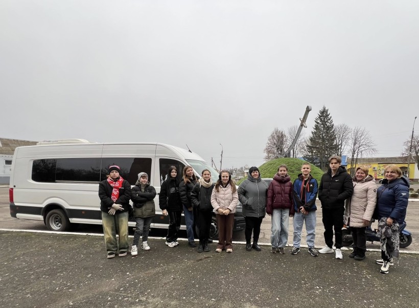 Діти Шахівської громади приїхали на святкування Андріївських вечорниць