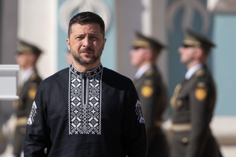 Володимир Зеленський бере участь в урочистих заходах з нагоди Дня Незалежності України
