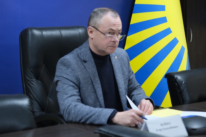 Заступник голови Донеччини Ігор Бойко на нараді.