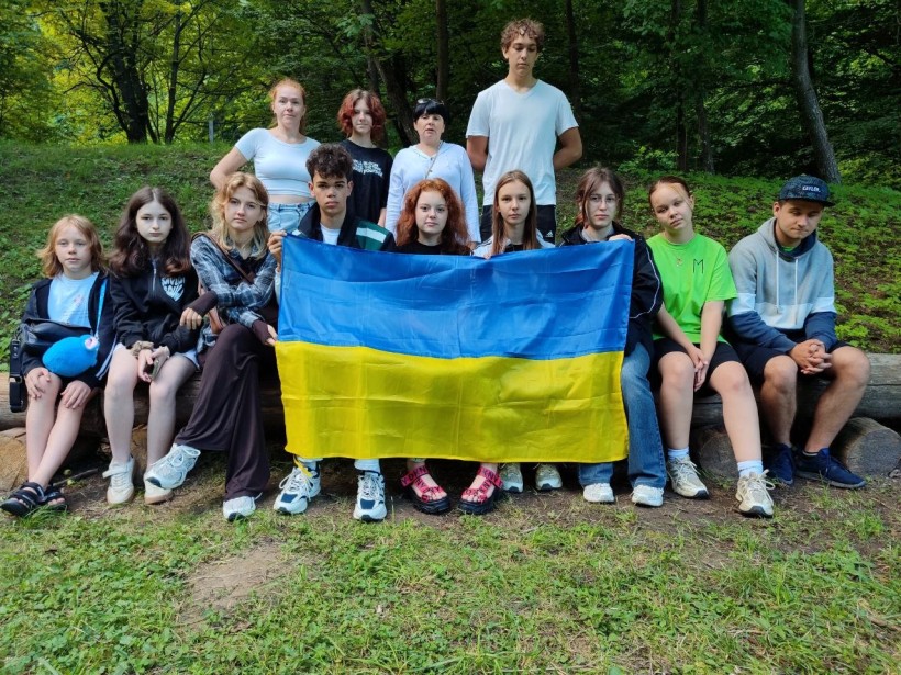 Спільне фото учасників табору