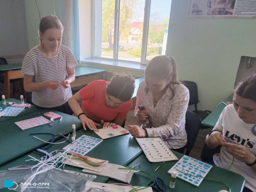 Творче заняття з квілінгу